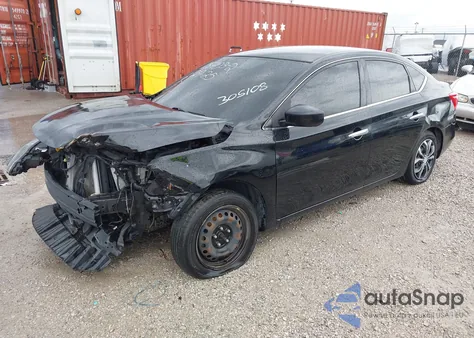 2019 Nissan Sentra S z USA, uszkodzony, nr VIN 3N1AB7AP0KY305108